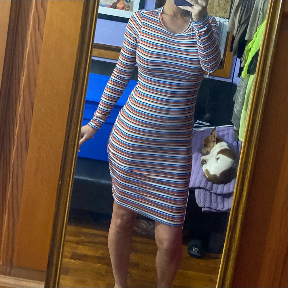 Womens striped forever 21 dress
